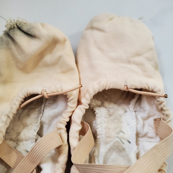 SANSHA 1 Pro Very Used Ballet Slipper Flats Pink 8.5 - Picture 5 of 5